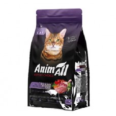 AnimAll (Энимал), сухой корм для котов, индейка и утка, 1.5 кг