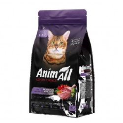 AnimAll (Енімал), сухий корм для котів, індичка та качка, 1.5 кг