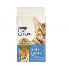 Cat Chow Special Care 3 in1, сухий корм для кішок "три в одному", 15 кг