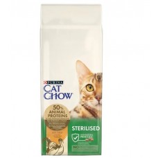 Cat Chow Sterilised Turkey, сухий корм для стерилізованих кішок, з індичкою, 15 кг