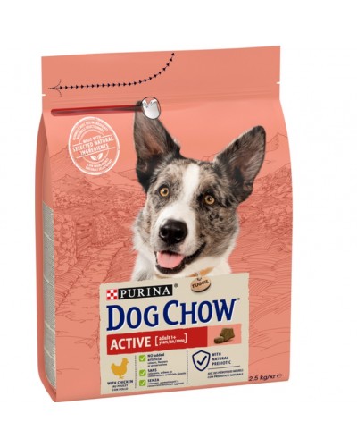 Dog Chow Active Chicken, 2.5 кг