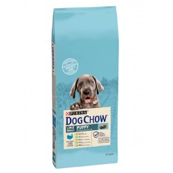 Dog Chow Puppy Large Breed, сухий корм для цуценят крупних порід, з індичкою, 14 кг