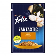 Felix Fantastic (Фелікс Фантастік) з куркою, шматочки у желе, 85 г