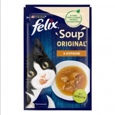 Felix Soup (Фелікс Суп) з куркою для котів, 48 г