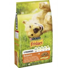 Friskies, сухий корм для дорослих активних собак, з куркою, 10 кг