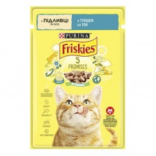 Friskies, шматочки в підливці з тунцем для котів, 85 г
