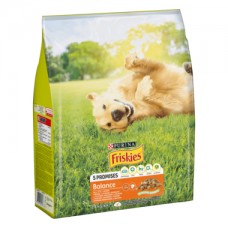 Friskies, сухий корм для дорослих активних собак, з куркою, 10 кг