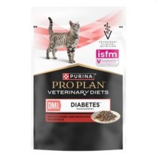 Purina Pro Plan DM ST/OX Diabetes Managment, вологий корм для дорослих котів з цукровим діабетом, з яловичиною, 85 г