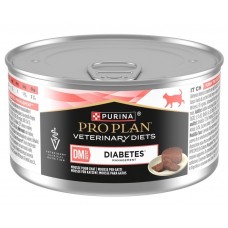 Purina Pro Plan DM ST/OX Diabetes Managment, вологий корм для дорослих котів з цукровим діабетом, мус, банка, 195 г