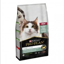Purina Pro Plan LiveClear, сухий корм для знижения рівня алергенів у котів, з лососем, 1,4 кг