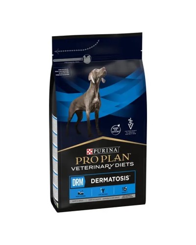 Pro Plan Purina ProPlan DRM Dermatosis, лікувальний сухий корм для собак при дерматозах та надмірному випадінні шерсті, 3 кг