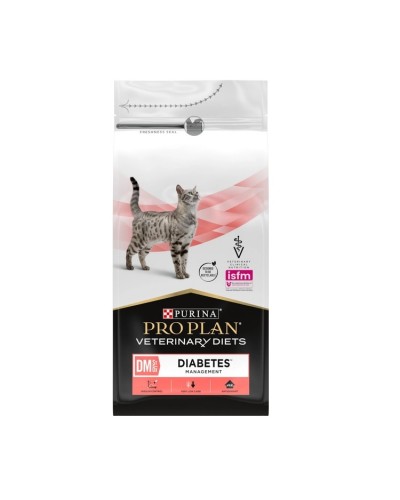 Purina Pro Plan DM ST/OX Diabetes Managment, сухий корм для дорослих котів з цукровим діабетом, 1,5 кг