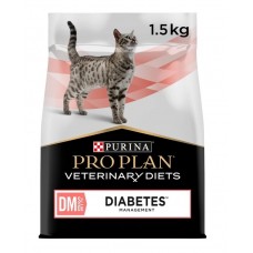 Purina Pro Plan DM ST/OX Diabetes Managment, сухий корм для дорослих котів з цукровим діабетом, 1,5 кг