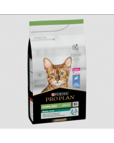 Сухой корм Purina Pro Plan Sterilised с кроликом, 1.5 кг