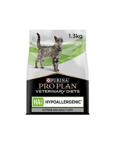 Purina Pro Plan HA Hypoallergenic, сухий корм при алергіях у котів, 1,3 кг