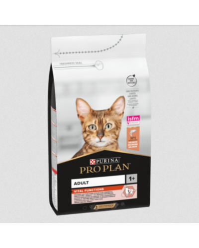 Сухий корм Purina Pro Plan vital function (original), сухий корм для дорослих котів з лососем, 1.5 кг