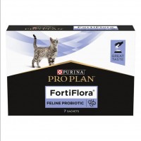 Purina Pro Plan FortiFlora Feline (Фортифлора), пробіотична добавка для лікування кошенят і дорослих котів з діареєю, 1 коробка (7 шт)