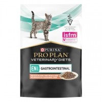 Purina Pro Plan EN Gastrointestinal Шматочки в підливі з лососем для котів, пауч, 85 г