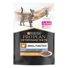 Purina Pro Plan NF Renal Function, при ХРОНІЧНИХ захворюваннях нирок, шматочки в підливі з куркою для котів, пауч, 85 г