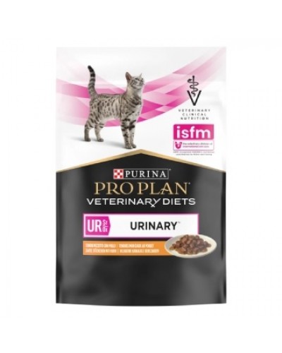 Purina Pro Plan UR Urinary Шматочки в підливі з куркою для котів, пауч, 85 г