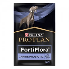 Pro Plan Purina ProPlan Fortiflora Canine (Фортифлора), пробіотик для цуценят і дорослих собак із діареєю, 1 пак.