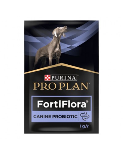Pro Plan Purina ProPlan Fortiflora Canine (Фортифлора), пробіотик для цуценят і дорослих собак із діареєю, 1 пак.
