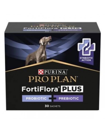 Pro Plan FortiFlora Canine PLUS (Фортифлора Плюс), додатковий корм для дорослих собак та цуценят, пробіотик з пребіотиком, 1 коробка (30 шт)