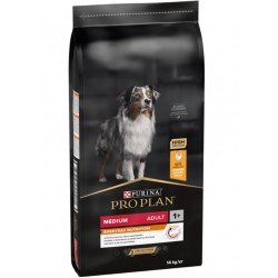 Pro Plan Purina ProPlan Medium Adult, сухий корм для собак середніх порід, з куркою, 14 кг + 2.5 кг в подарунок!