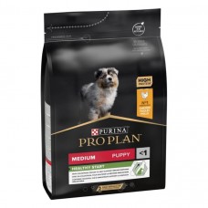 Pro Plan Purina ProPlan Medium Puppy, сухий корм для цуценят середніх порід, з куркою, 3 кг