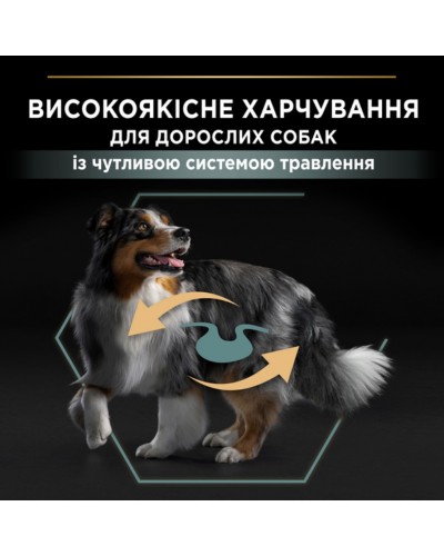 Pro Plan Purina ProPlan Medium Sensitive Digestion, сухий корм для середніх порід собак з чутливим травленням, з ягням, 3 кг