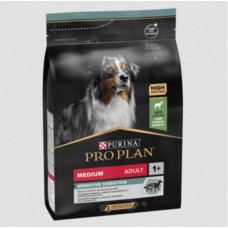 Pro Plan Purina ProPlan Medium Sensitive Digestion, сухий корм для середніх порід собак з чутливим травленням, з ягням, 14 кг