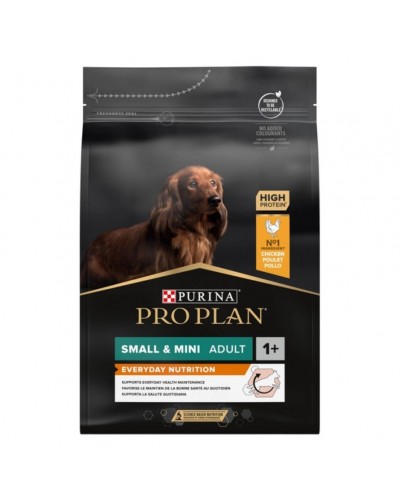 Pro Plan Purina ProPlan Small & Mini Adult, сухий корм для собак дрібних порід, з куркою, 3 кг 