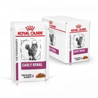 Royal Canin Early Renal, профилактический влажный корм для взрослых кошек с болезнями почек, 85 г