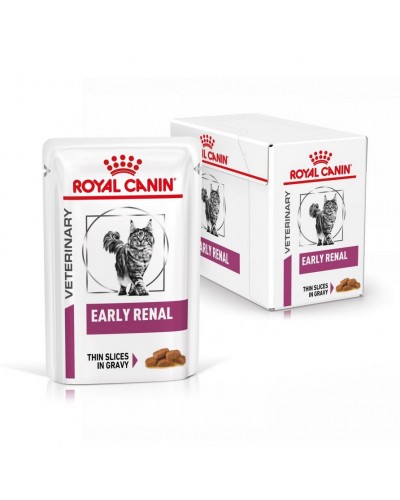 Royal Canin Early Renal, профилактический влажный корм для взрослых кошек с болезнями почек, 85 г