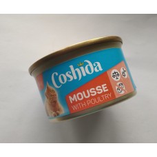 Coshida Mousse Selection, преміум мус для котів, з домашньою птицею, 85 г