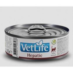 Farmina Vet Life Hepatic, вологий лікувальний корм для котів при хронічній печінковій недостатності, 85 г