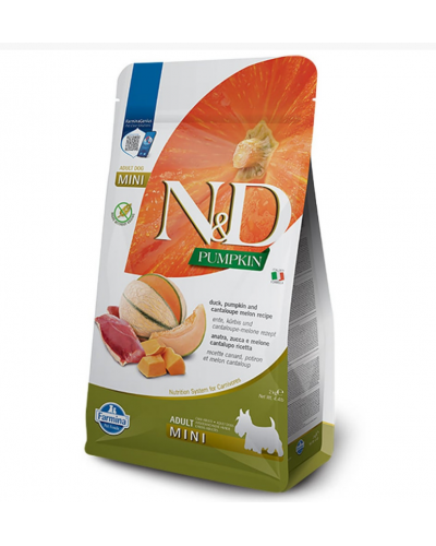 Farmina N&D Pumpkin Grain Free Duck&Cantaloupe Adult Mini, 2 кг