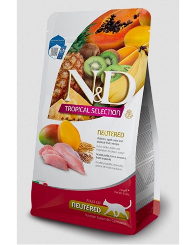 Farmina N&D Tropical Selection Chicken Neutered, 1.5 кг