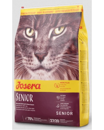 Сухий корм JOSERA Senior (Сеньйор), для котів 7+ років або тварин з хронічною нирковою недостатністю, 10 кг