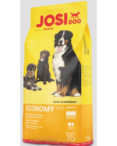 Сухий корм JosiDog Economy, для собак нормальної активності усіх порід, 15 кг