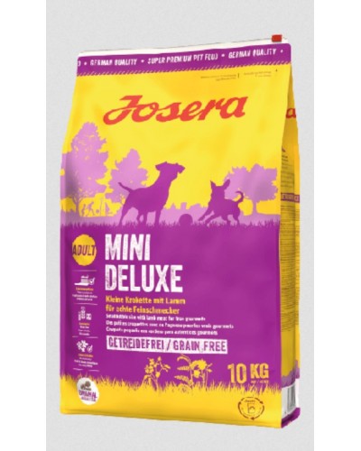 Сухий корм JOSERA MiniDeluxe, для собак малих порід, беззерновий, з ягням, 10 кг
