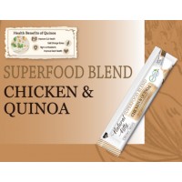 Ласощі для котів Natural Kitty Creamy Treats Superfood Blend: курка і кіноа, в желе, 1 стік, 12 г