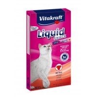 Vitakraft Cat Liquid Snack, кремові ласощі для котів, з яловичиною, 6 стіків по 15 г