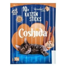 Мясные палочки Coshida (Кошида), с курицей и печенью, 10 шт