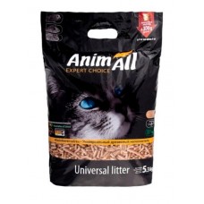 AnimAll, наповнювач деревний для туалетів домашніх тварин, без запаху, 5.3 кг