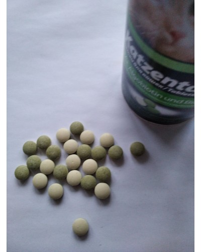 Вітаміни для котів Gimborn GimCat (Джимкет) Katzentabs, водорості та біотин, 25 таблеток