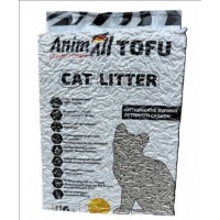 AnimAll Tofu Aсtivated Carbon (Енімал Тофу Карбон), наповнювач соєвий, з активованим вугіллям, 6 л