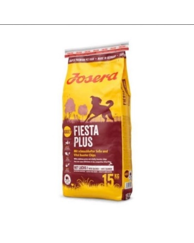 JOSERA FiestaPlus, сухий корм для собак, різнокольорові крокети для насиченого смаку, 12.5 кг