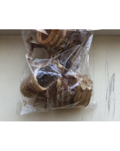 Трахея яловича сушена коротка, 3-5 см, 0.5 кг