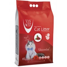 Van Cat Super Premium Quality Classic, наповнювач для котячого туалету бентонітовий грудкувальний, 10 кг